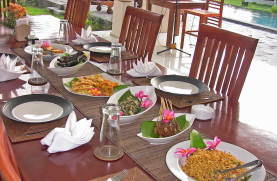 インドネシア料理ディナー